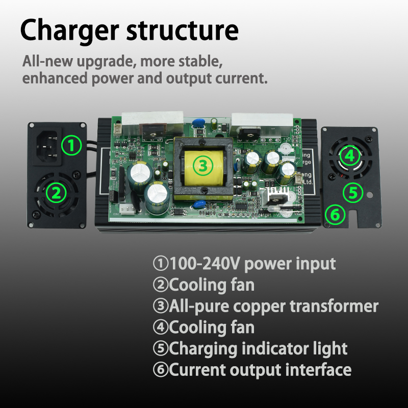 LiFepo4 충전기 3.65V 10A 7.3V 10A - 84V 20A Smart Charger 리뷰 및 가격
