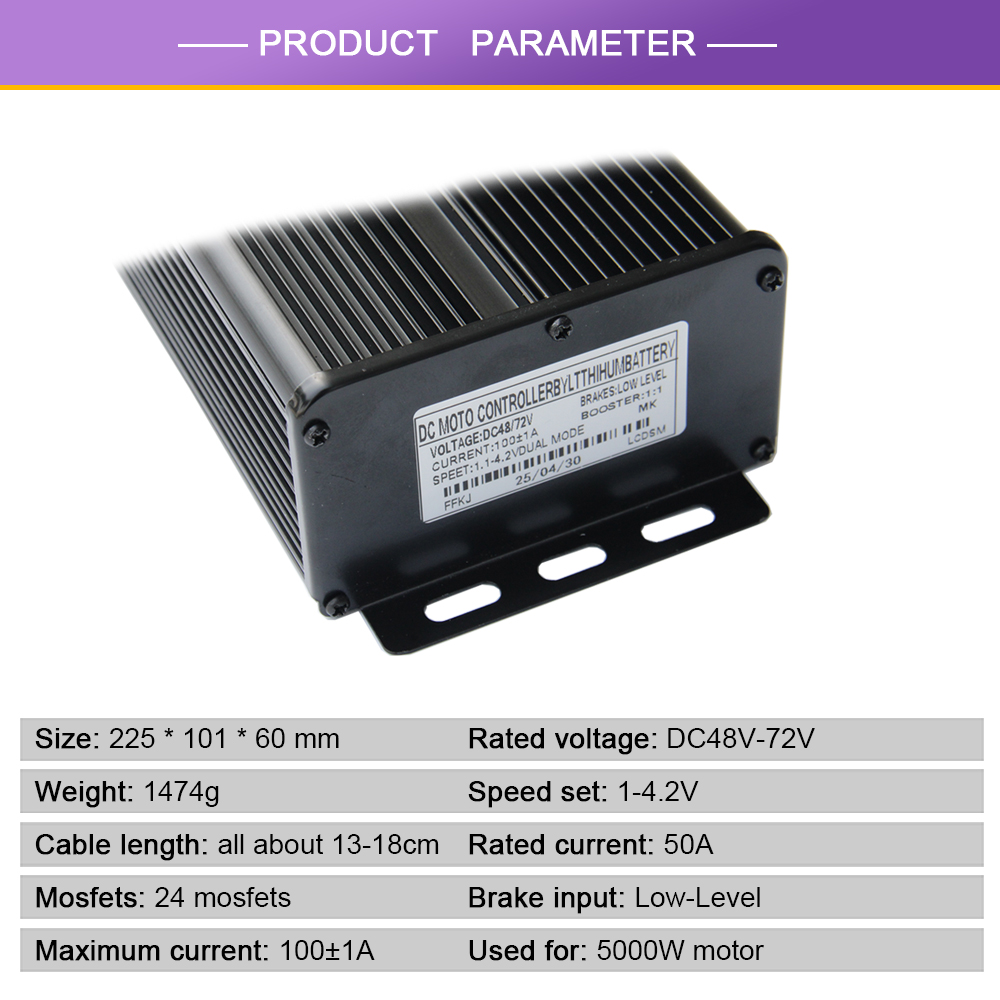 100A 컨트롤러, 전기 자전거용 컨트롤러, 48-72 - 72V 100A Sabvoton Controller 리뷰 및 가격